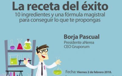 La receta del éxito, conferencia de Borja Pascual en el IES Alonso de Madrigal de Ávila